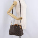 LOUIS VUITTON Monogram Montaigne BB Hand Bag 2way M41055 LV Auth ka6622V-34