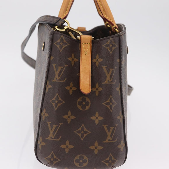 LOUIS VUITTON Monogram Montaigne BB Hand Bag 2way M41055 LV Auth ka6622V