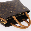 LOUIS VUITTON Monogram Montaigne BB Hand Bag 2way M41055 LV Auth ka6622V-14