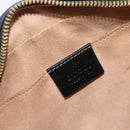 GUCCI GG Canvas GG Marmont Chain Shoulder Bag Black Gold 447632 Auth ka6623V-22