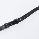 GUCCI GG Canvas GG Marmont Chain Shoulder Bag Black Gold 447632 Auth ka6623V-9