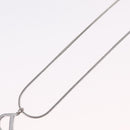 Christian Dior Necklace metal Silver Auth ka6625-10