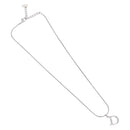 Christian Dior Necklace metal Silver Auth ka6625-2
