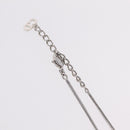 Christian Dior Necklace metal Silver Auth ka6625-7