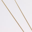 Christian Dior Rhinestone Necklace metal Gold Tone Auth ka6626-5