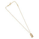 Christian Dior Necklace metal Gold Tone Auth ka6627-2