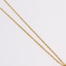 Christian Dior Necklace metal Gold Tone Auth ka6627-4