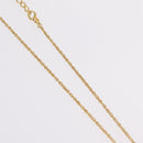 Christian Dior Necklace metal Gold Tone Auth ka6627-5