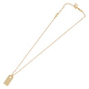 Christian Dior Necklace metal Gold Tone Auth ka6627-7
