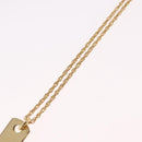 Christian Dior Necklace metal Gold Tone Auth ka6627-9