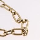 Christian Dior Necklace Metal Gold Tone Auth ka6628-14