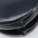 LOEWE Hand Bag Leather Navy Gold Auth ka6635A-17