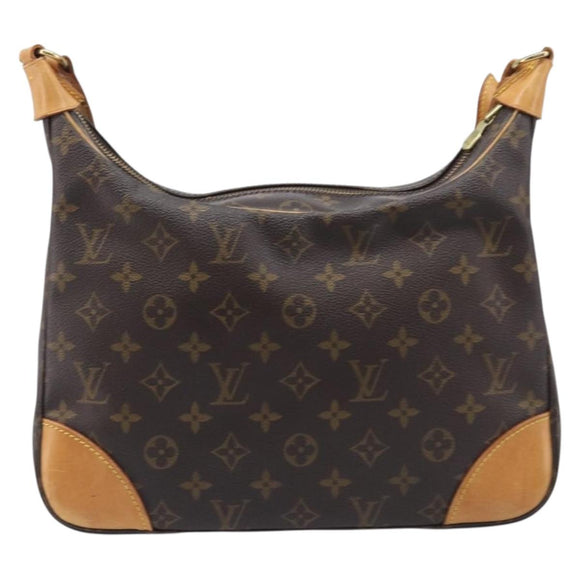 LOUIS VUITTON Monogram Boulogne 30 Shoulder Bag M51265 LV Auth ka6636