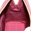 Cartier Must Line Boston Bag Leather Bordeaux Gold Auth ka6637-19
