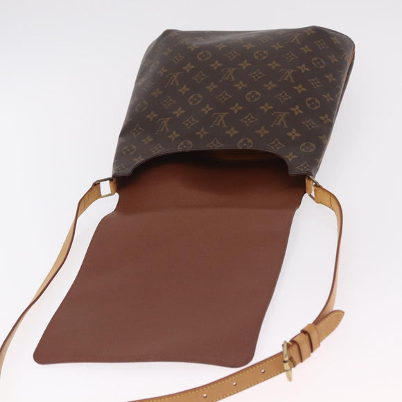 LOUIS VUITTON Monogram Musette Shoulder Bag M51256 LV Auth ka6638