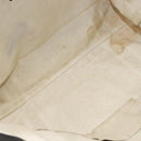 GUCCI Micro GG Canvas Guccissima Tote Bag Leather Black Gold 449647 Auth ka6642-21