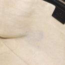 GUCCI Micro GG Canvas Guccissima Tote Bag Leather Black Gold 449647 Auth ka6642-26