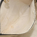 GUCCI Micro GG Canvas Guccissima Tote Bag Leather Black Gold 449647 Auth ka6642-28