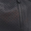 GUCCI Micro GG Canvas Guccissima Tote Bag Leather Black Gold 449647 Auth ka6642-4