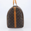 LOUIS VUITTON Monogram Keepall Bandouliere 50 Boston Bag M41416 LV Auth ka6643-3