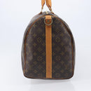 LOUIS VUITTON Monogram Keepall Bandouliere 50 Boston Bag M41416 LV Auth ka6643-4