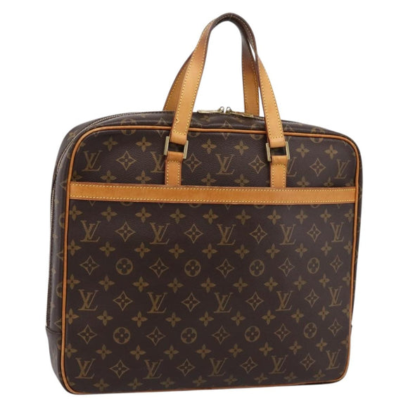 LOUIS VUITTON Monogram Porte Documents Pegas Hand Bag M53343 LV Auth ka6645