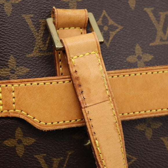 LOUIS VUITTON Monogram Porte Documents Pegas Hand Bag M53343 LV Auth ka6645