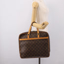 LOUIS VUITTON Monogram Porte Documents Pegas Hand Bag M53343 LV Auth ka6645-29