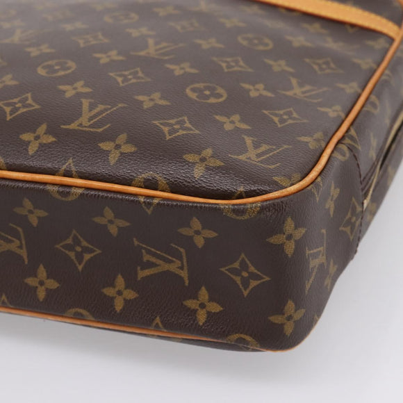 LOUIS VUITTON Monogram Porte Documents Pegas Hand Bag M53343 LV Auth ka6645