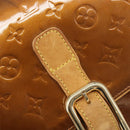 LOUIS VUITTON Monogram Vernis Christie GM Bag Bronze M91107 LV Auth ka6649-20
