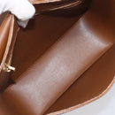 LOUIS VUITTON Monogram Vernis Christie GM Bag Bronze M91107 LV Auth ka6649-26