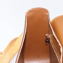 LOUIS VUITTON Monogram Vernis Christie GM Bag Bronze M91107 LV Auth ka6649-28