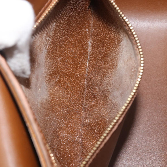 LOUIS VUITTON Monogram Vernis Christie GM Bag Bronze M91107 LV Auth ka6649