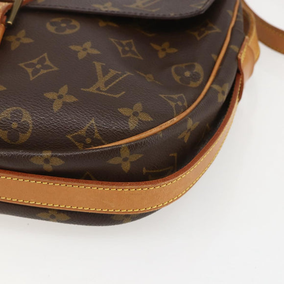LOUIS VUITTON Monogram Jeune Fille GM Shoulder Bag M51225 LV Auth ka665A
