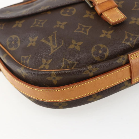 LOUIS VUITTON Monogram Jeune Fille GM Shoulder Bag M51225 LV Auth ka665