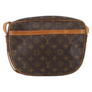 LOUIS VUITTON Monogram Jeune Fille GM Shoulder Bag M51225 LV Auth ka665A-2