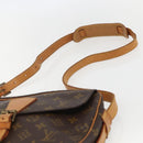 LOUIS VUITTON Monogram Jeune Fille GM Shoulder Bag M51225 LV Auth ka665A-8