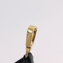 Miu Miu Matelasse Shoulder Bag Leather Black Gold Auth ka6654SAM-9