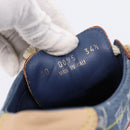 LOUIS VUITTON Monogram Denim Sneakers 34 1/2 Blue LV Auth ka6657-13
