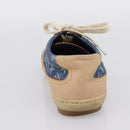 LOUIS VUITTON Monogram Denim Sneakers 34 1/2 Blue LV Auth ka6657-17