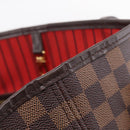 LOUIS VUITTON Damier Ebene Neverfull MM Tote Bag N51105 LV Auth ka6661V-8