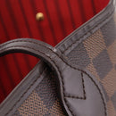 LOUIS VUITTON Damier Ebene Neverfull MM Tote Bag N51105 LV Auth ka6661V-9