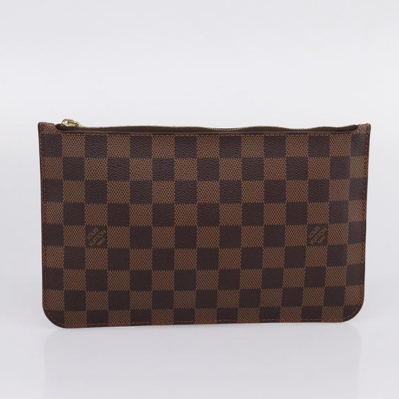 LOUIS VUITTON Damier Ebene Neverfull MM Tote Bag N51105 LV Auth ka6661V