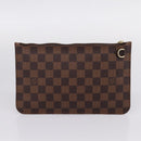 LOUIS VUITTON Damier Ebene Neverfull MM Tote Bag N51105 LV Auth ka6661V-29