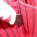 LOUIS VUITTON Damier Ebene Neverfull MM Tote Bag N51105 LV Auth ka6661V-32