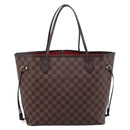 LOUIS VUITTON Damier Ebene Neverfull MM Tote Bag N51105 LV Auth ka6661V-2