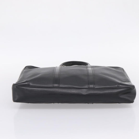 LOUIS VUITTON Epi Porte Documents Voyage Business Bag Black M54472 Auth ka6662