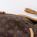 LOUIS VUITTON Monogram Saumur 35 Shoulder Bag M42254 LV Auth ka6664-16