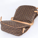 LOUIS VUITTON Monogram Saumur 35 Shoulder Bag M42254 LV Auth ka6664-19
