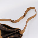 LOUIS VUITTON Monogram Saumur 35 Shoulder Bag M42254 LV Auth ka6664-8